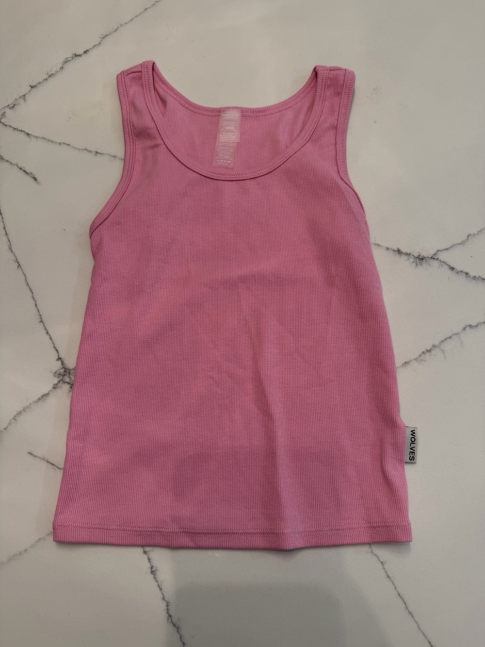Darc Sport' Pink Ribbed Tank Top - women’s Shirt